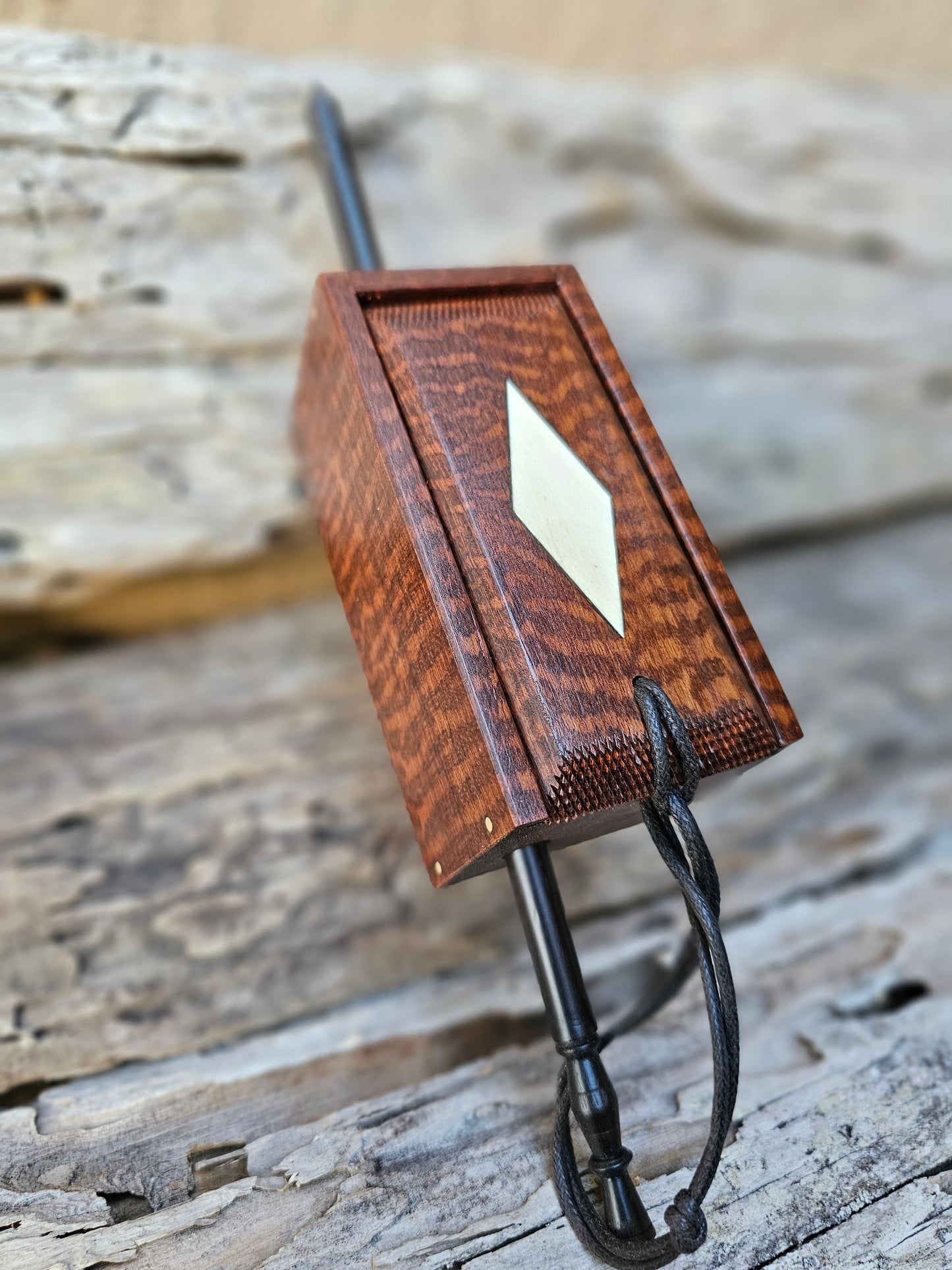 Snakewood Mammoth Ivory Push Pin Turkey Call