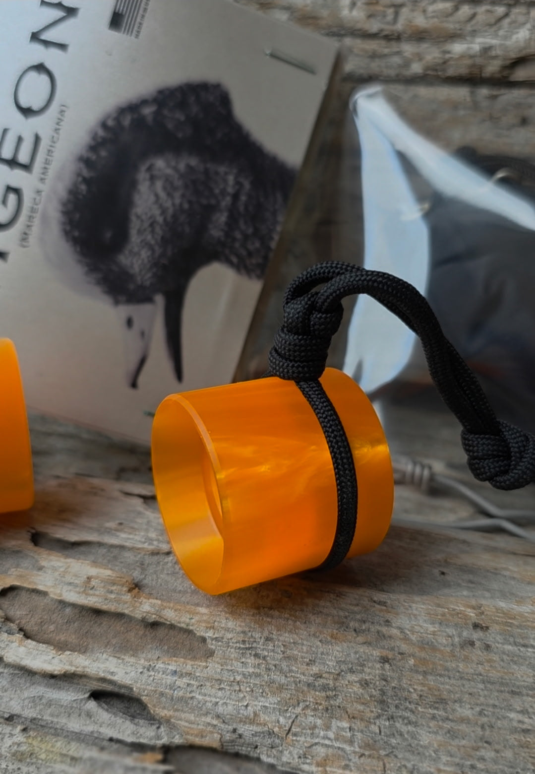 Wigeon - Orange Pearl Satin "Boots"