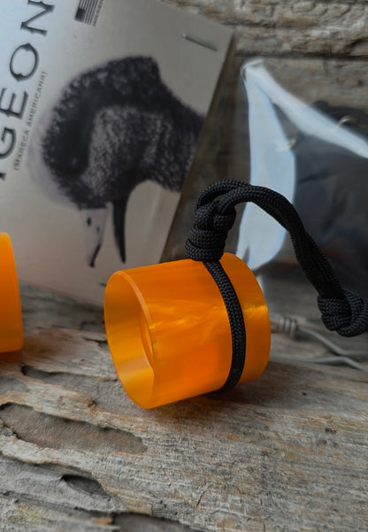 Wigeon - Orange Pearl Satin "Boots"