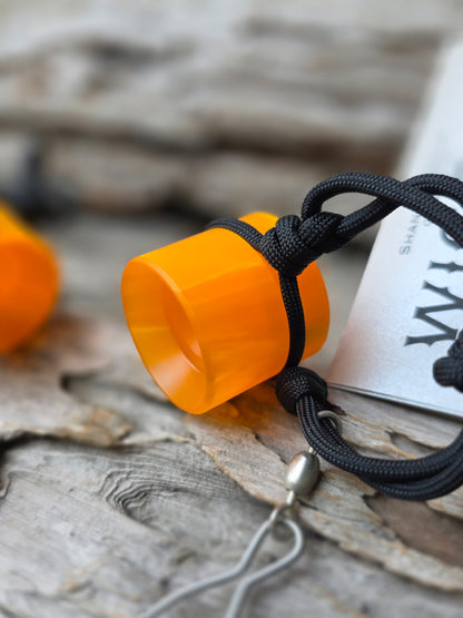 Wigeon - Orange Pearl Satin "Boots"