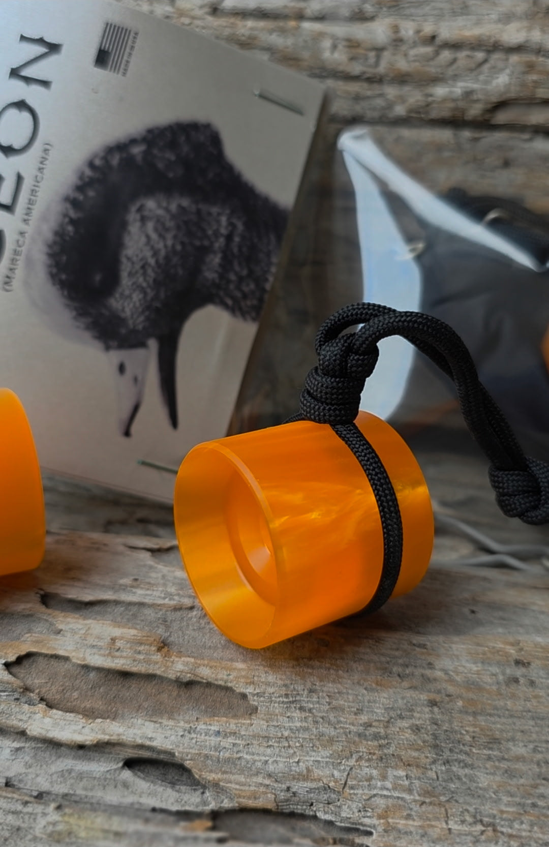 Wigeon - Orange Pearl Satin "Boots"