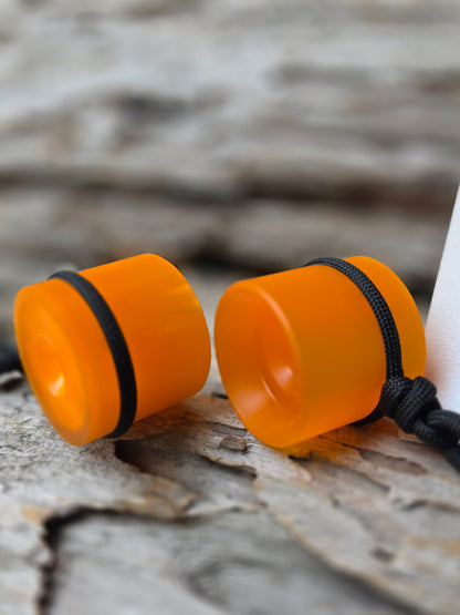 Wigeon - Orange Pearl Satin "Boots"