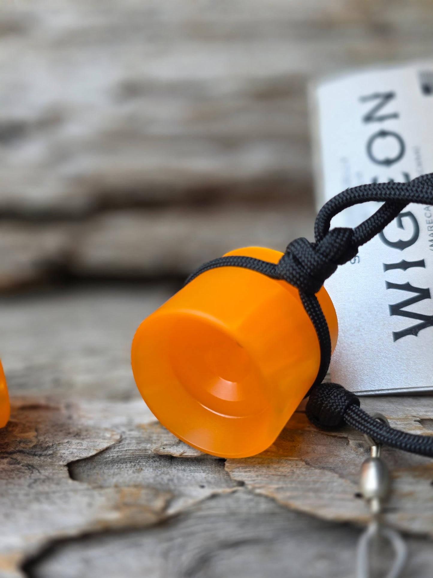 Wigeon - Orange Pearl Satin "Boots"