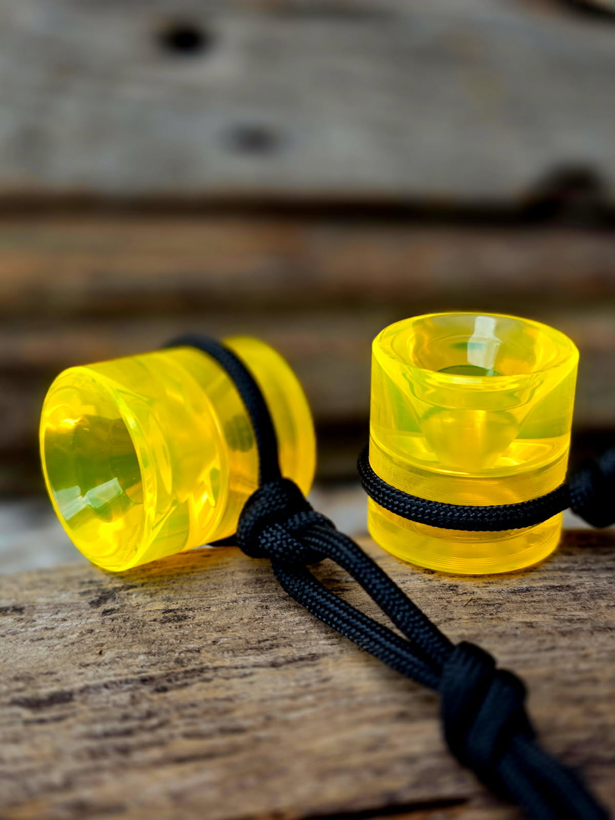 Black Bellied/ Fulvous - Juice Gloss (spartech fluorescent amber)